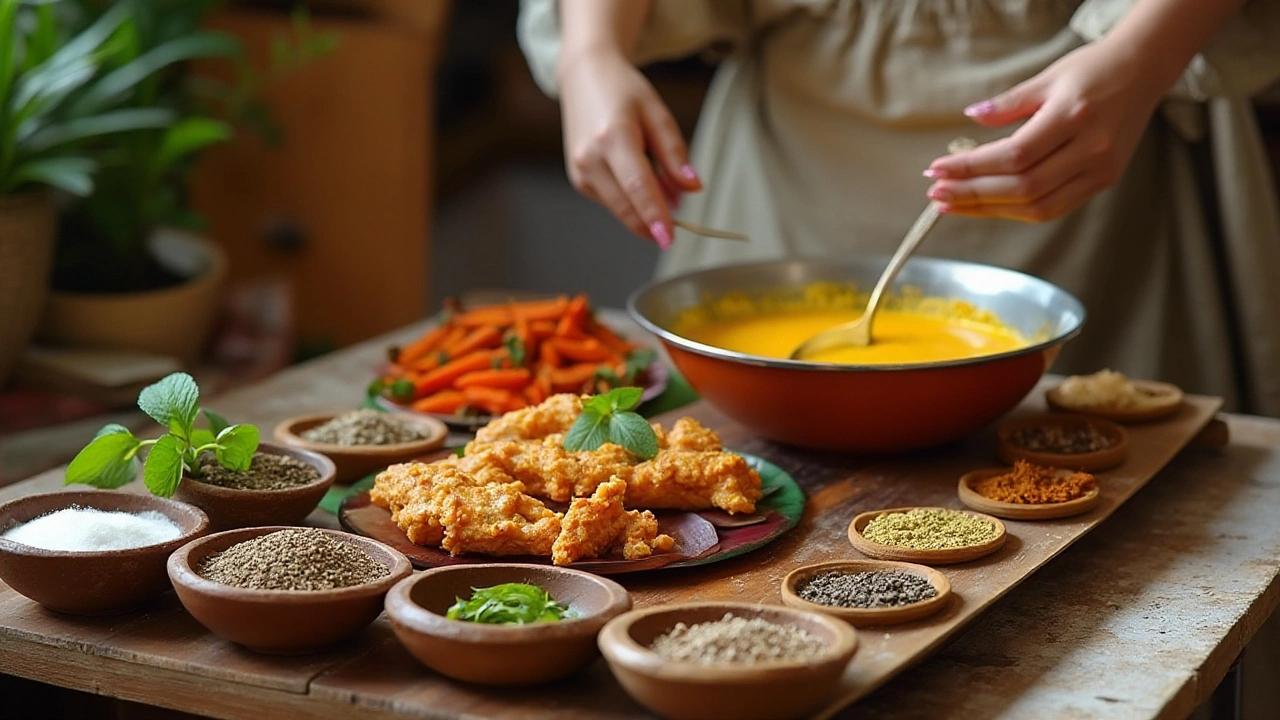 Crafting Delicious Garlic-Free Chicken Curry