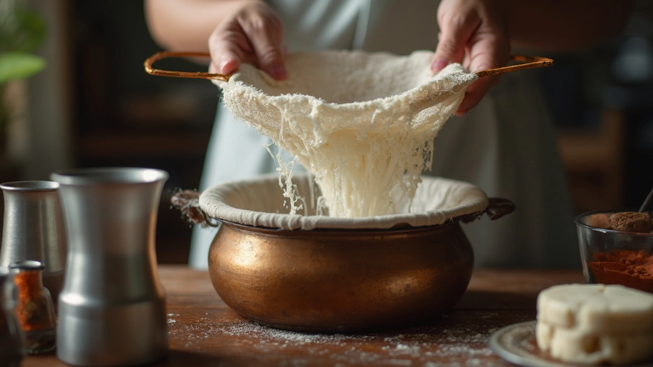 Step-by-Step: Turning Broken Milk into Paneer