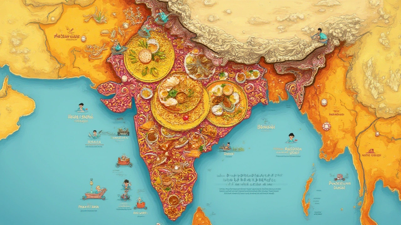 Regional Twists: From Roti-Rice Divide to Unexpected Favorites