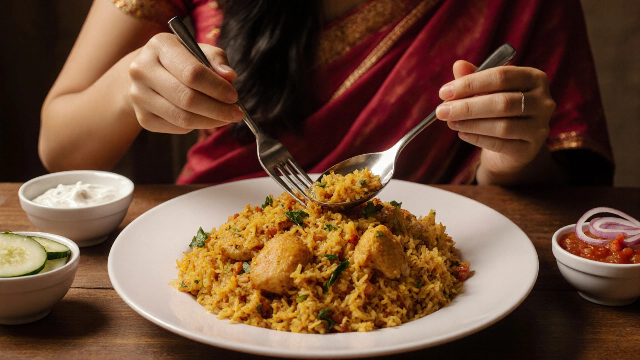 How to Properly Eat Biryani: Etiquette, Tips & Side Dishes